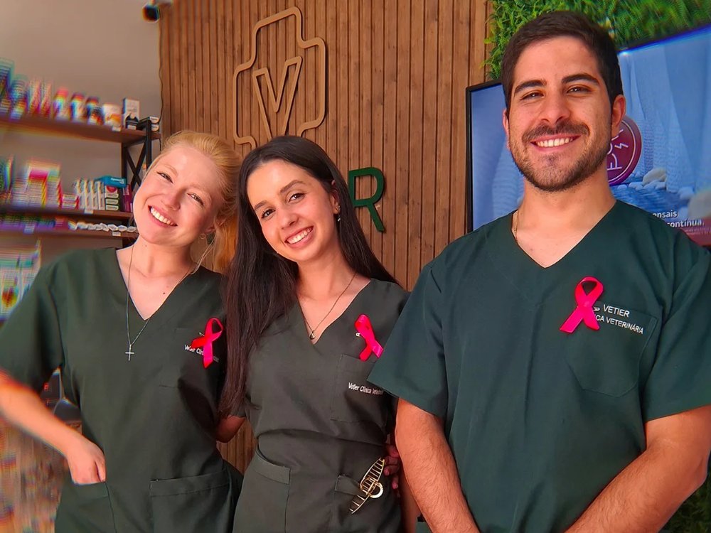 Equipe da Vetier Clínica Veterinária