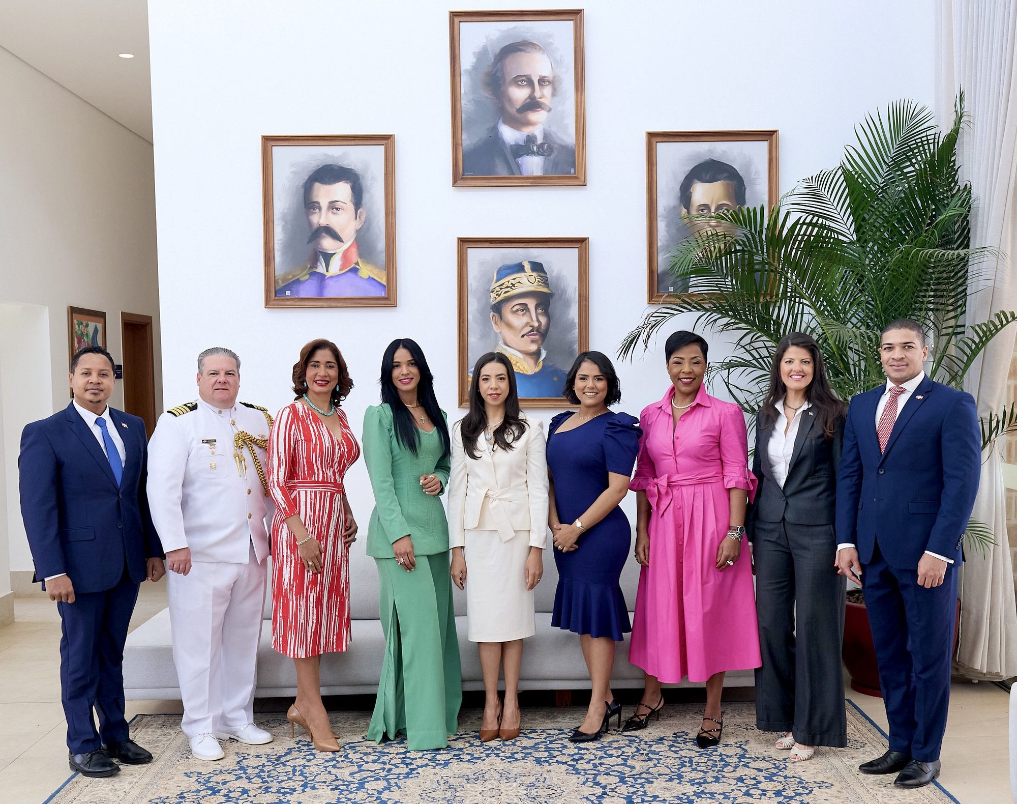 Encontro do GCCM · grupo reunido na embaixada