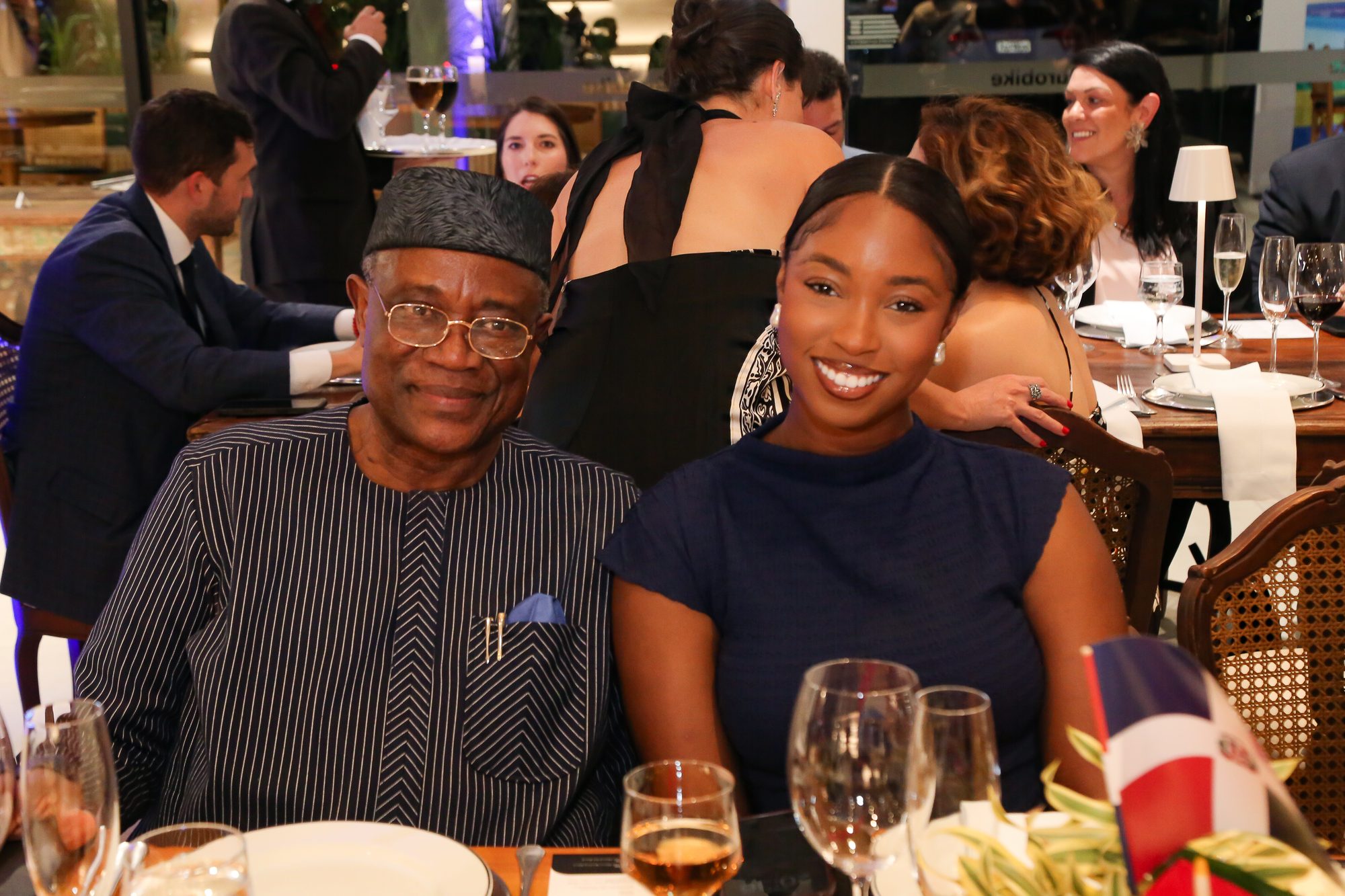 Convidados no jantar de gala da The Diplomatic em Brasília