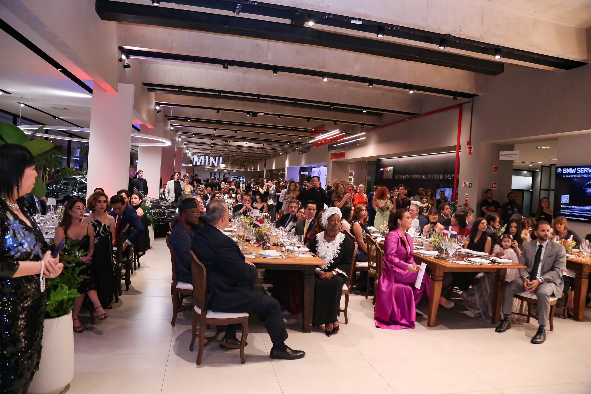 O jantar de gala de estreia da The Diplomatic em Brasília