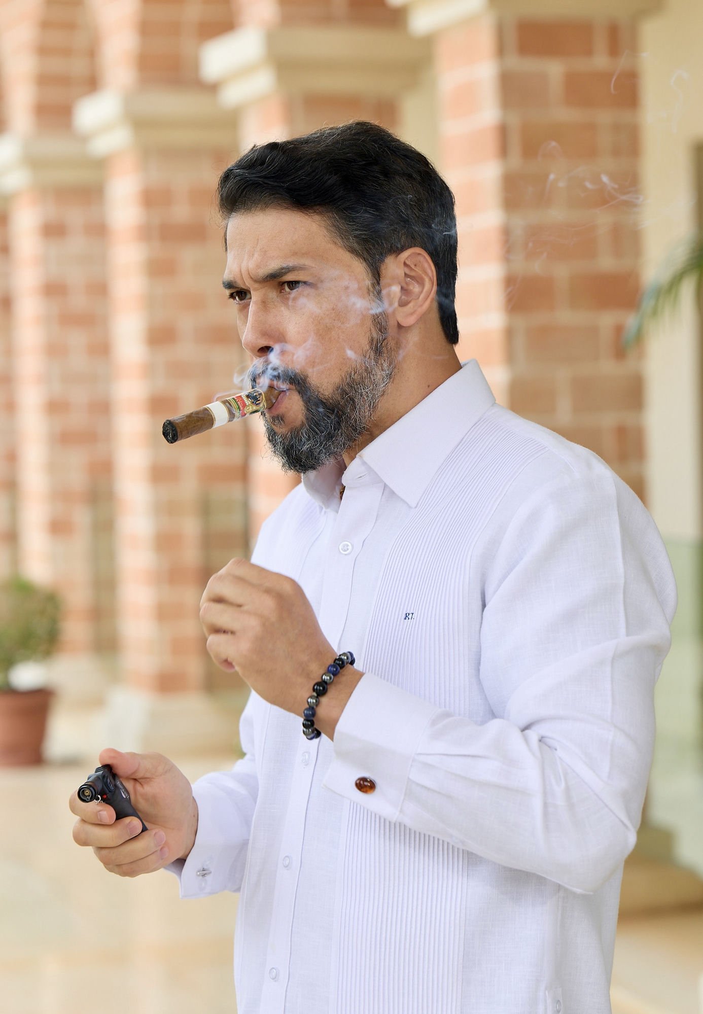 Robert Takata em um momento reservado